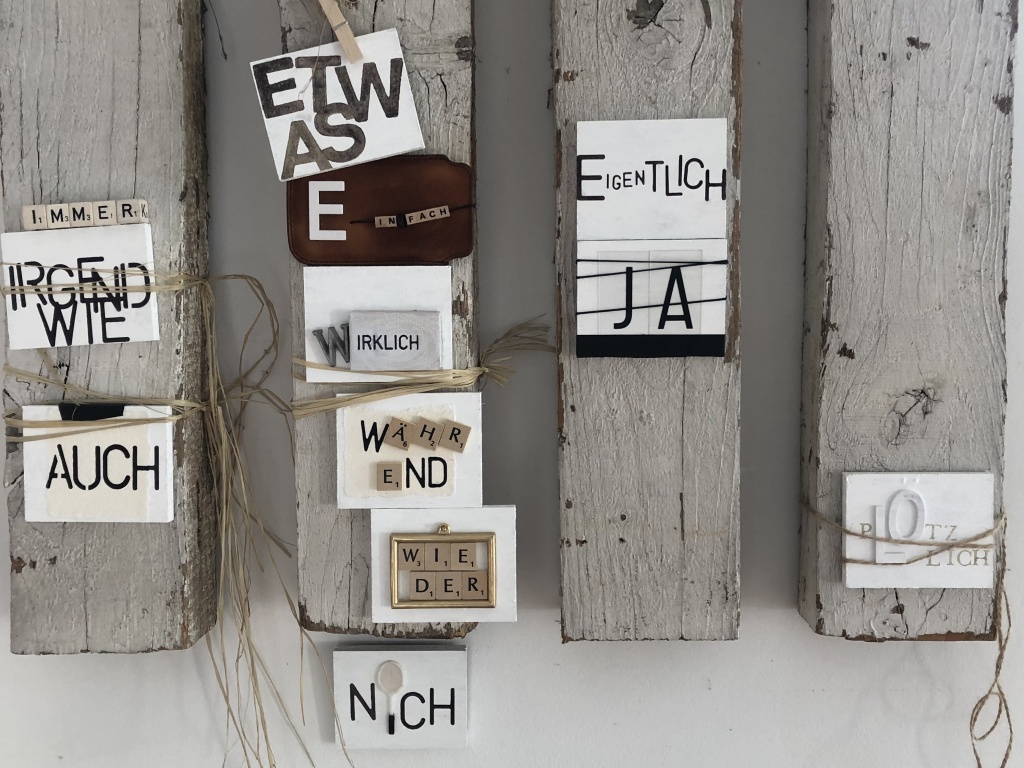 Geliebte Füllwörter: Erst geschrieben, dann gelöscht. Eigentlich irgendwie schon auch schade.